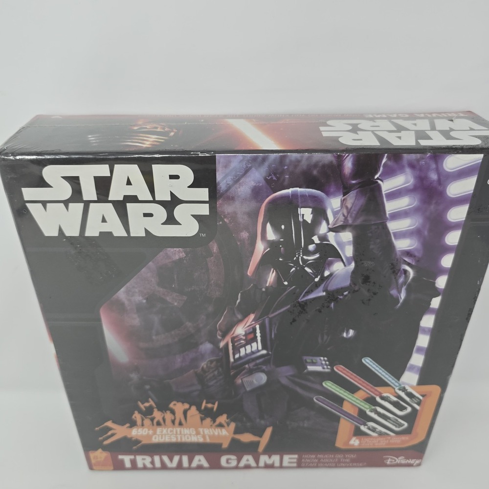 Star Wars Trivia‎ Game - 650 Questions New and Sealed (2-4 Players)Top Trumps